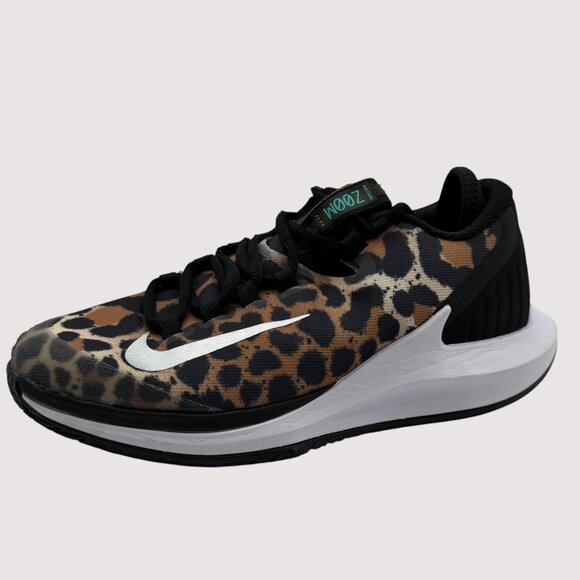 Nike Court Air Zoom Zero Women’s US 7 Cheetah Leopard Print Animal Print - Picture 1 of 12
